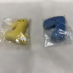 数字 ぬいぐるみ マスコット 2点セット