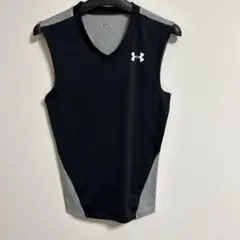 UNDER ARMOUR タンクトップ MD 黒/グレー