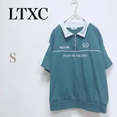 ラブトキシック ハーフジップ 半袖カットソー S 140cm グリーン ナルミヤのサムネイル