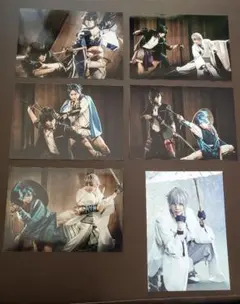 義伝 悲伝 ブロマイド 大倶利伽羅 鶴丸国永 小夜左文字 三日月宗近 太鼓鐘貞宗