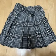 pom ponette junior スクールスカート チェック M