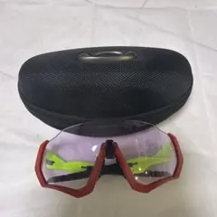 OAKLEY サングラス レッド系 専用ケース付 - メルカリ