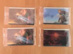 ゼルダの伝説　ウエハース　４枚セット　ツインウエハースカード リンク