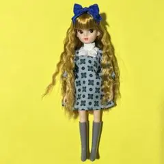 リカちゃんキャッスル　復刻版初代リカちゃん　ワンピース　レトロリカ　韓国ドール