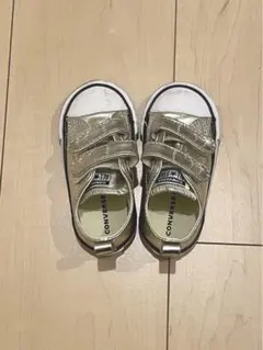 ☆値下げ☆未使用品☆コンバースオールスター　12.5cm ゴールド