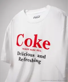 L【新品未使用タグ付き】エディフィス別注Coca-ColaロゴTシャツのサムネイル