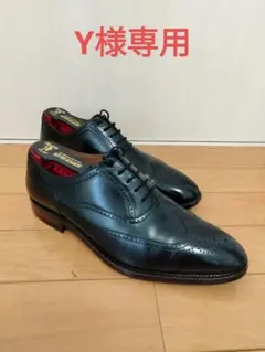 Y様専用 SCOTCH GRAIN ウィングチップ 黒ドレスシューズ24.5cmのサムネイル