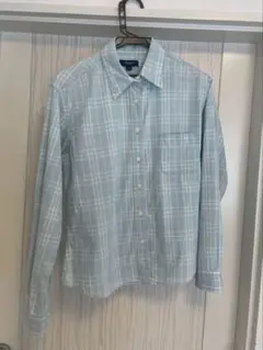 BURBERRY 長袖シャツ 青系チェック