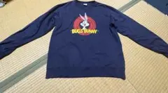 GU バックスバニー スウェット ネイビー