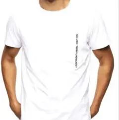 DIESEL ディーゼル00SASJ T-RUBIN-POCKET Tシャツ　白