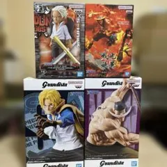 ONE PIECEフィギュア4種セット