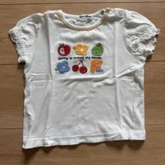 familiar フリル袖 Tシャツ