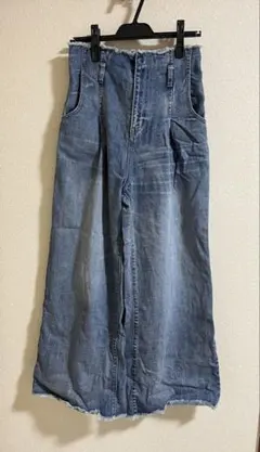 mystic ライトブルーワイドレッグデニムパンツ サイズ2