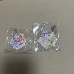 おジャ魔女どれみ　ガチャ　雑貨コレクション　アクリルチャーム　2点セット