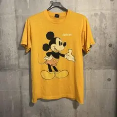 ゆ*な様 70s 80s USA製 ミッキーマウス 両面プリント Tシャツ ヴィ