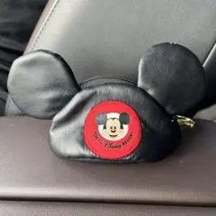 ミッキーマウス耳付きポーチ