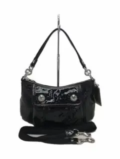 【希少】COACH POPPY 2WAY ショルダーバッグ エナメル Y2Kのサムネイル