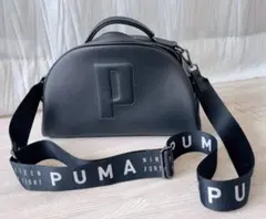 PUMA ショルダーバッグ　 センス グリップバッグ ハーフムーン ブラックのサムネイル