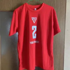 CHIBAJETS 赤 Tシャツ Mサイズ 2 YUKINDASHI