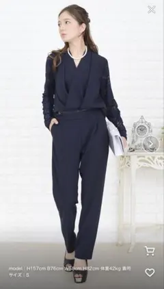 フォーマルパンツスーツ　レディース