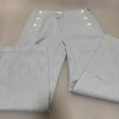美品♡Blancafe ストライプ ワイドパンツ