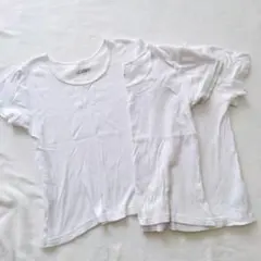 ホワイトTシャツ3枚セット130