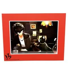 ペルソナ 5 2Lキャラファインマット typeJ 主人公 & モルガナ(モナ)