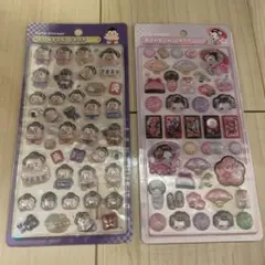 ② ボンボンドロップシール　和柄　相撲　舞妓　正規品