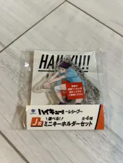 くじラック ハイキュー!! レシーブ 及川徹 岩泉一 J賞 ミニキーホルダー