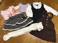 ベビー服 7点まとめ売り トップス スカート ワンピース 95cmのサムネイル