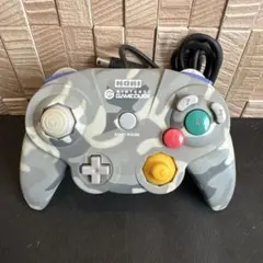 HORI ゲームキューブ コントローラー カモフラージュグレー