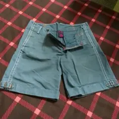 X-GIRLショートパンツ　カーキ色系