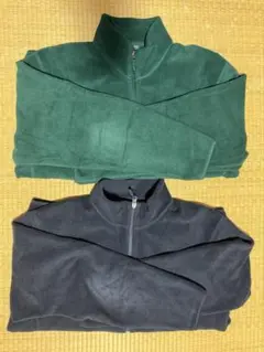 【2枚セット】UNIQLO フリース　フルジップジャケット　長袖　Lサイズ