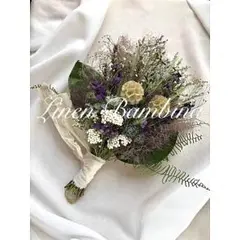 パープル系ブーケ