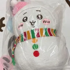 ちいかわ エニマイくじ A賞 ぬいぐるみ 雪だるま マフラー セブンイレブン
