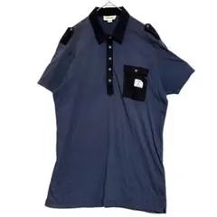 ディーゼル　ポケット カットソー ポロシャツ　ネイビー　L