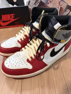 ゆ*ん様 美品 NIKE UNION Air Jordan1 Chicago 2