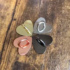 人気キーリングハンガー 韓国 ハート ストラップ 両面テープ スマホホルダー