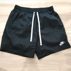 Nike ナイキ　ウーブンハーフパンツ　ナイロン　ショートパンツ　Sサイズ　黒