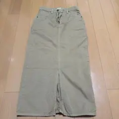 snidel、Leeデニムスカート