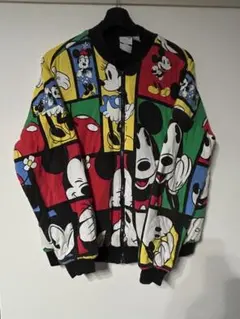 レア！ 90s ビンテージ ディズニー ミッキー スウェット ジャケット 