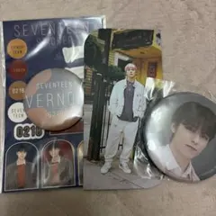SEVENTEEN VERNON バーノン ステッカー 缶バッチ セット