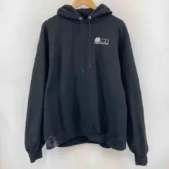 チャンピオン スウェット パーカー 3XL トレーナー 黒 ブラック ビンテージ