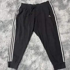 アディダス スウェットパンツ 黒 2XL