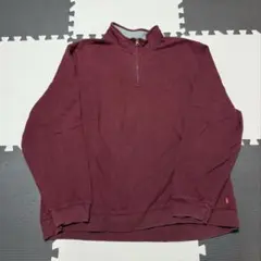 IZOD ハーフジップ スウェット