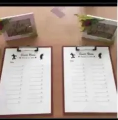 結婚式　芳名帳　ゲストブック　ボタニカル　ウェルカムボード