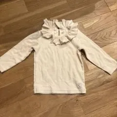 バースデイ　conoco トップス　襟付き　フリル　90