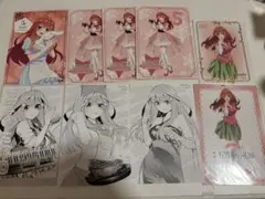 五等分の花嫁　中野五月 特典　ポストカード　ブロマイド　9点セット