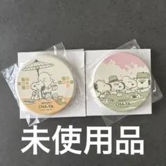 SNOOPY CHA-YA コースター 2枚セット