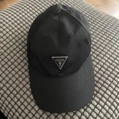 【使用回数2回 】GUESS ゲス　ブラックキャップ フリーサイズ
